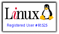 [Registered Linux User #81525]